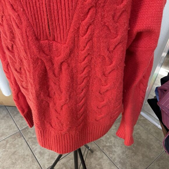 J. Crew Womens Sweater Sz Large Wool Alpaca Blend Preppy Normcore Winter Comfy - Picture 8 of 16